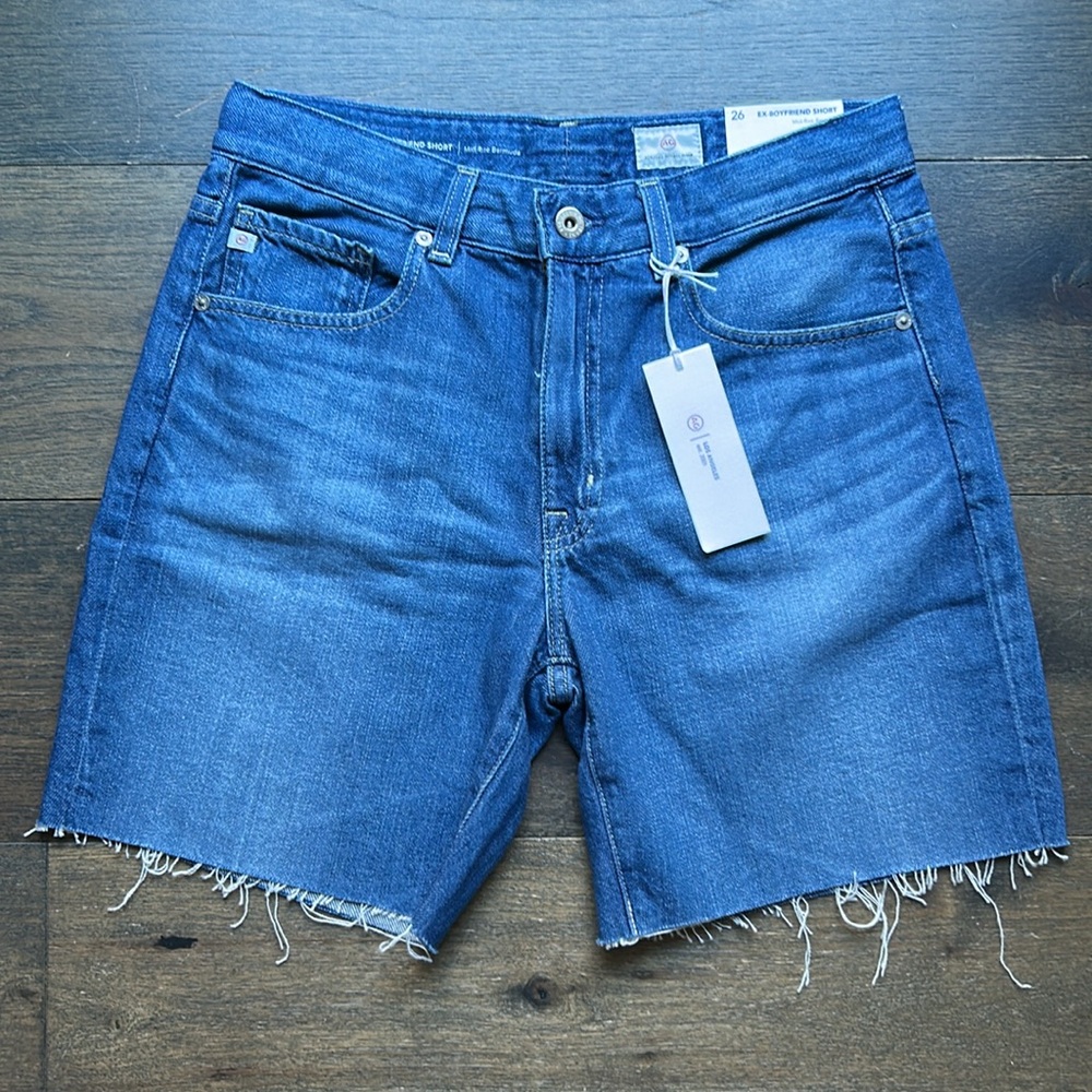 AG Ex-Boyfriend Mid-Rise Bermuda Short